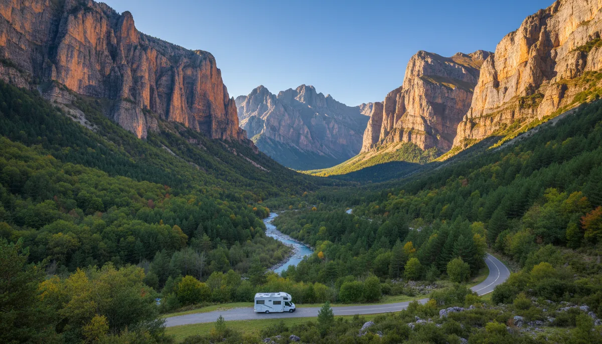 Pirineo aragonés en autocaravana